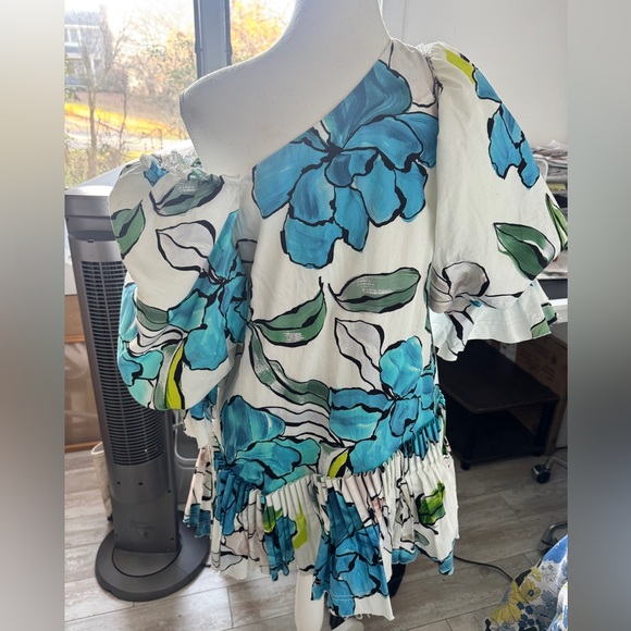 Aje Cy Off Shoulder Smock Dress, size 10 AU (6US) - Picture 4 of 16